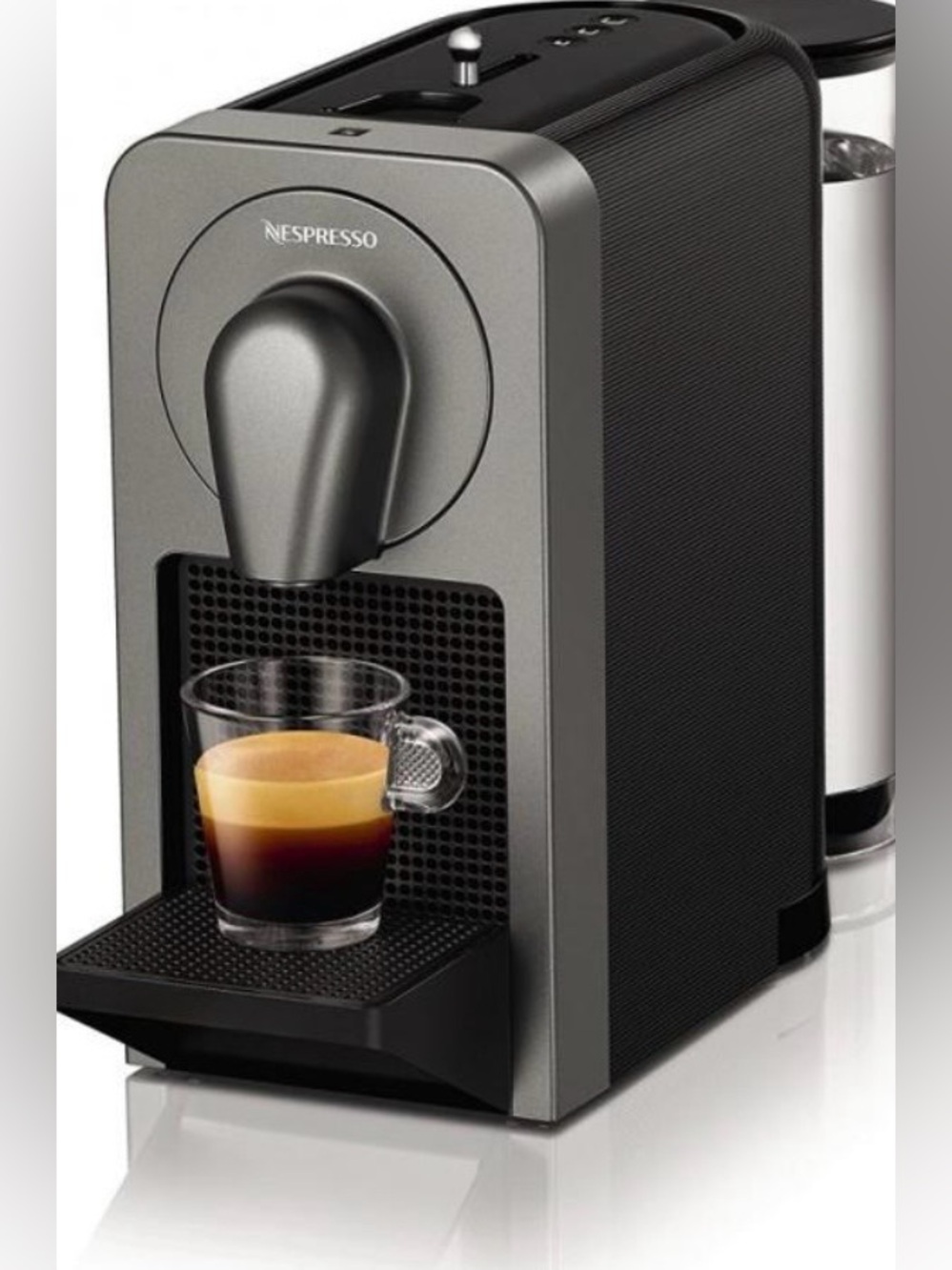 Nespresso Prodigio with storage drawer